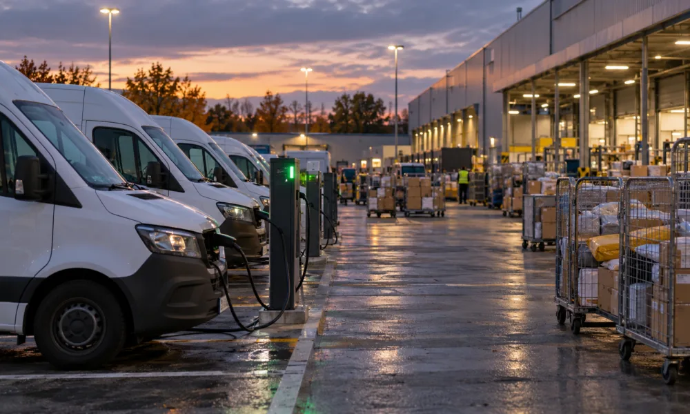 Bpost przed Black Friday i świętami z ponad 4 000 elektrycznych furgonetek – w szczycie nawet 800 000 paczek dziennie