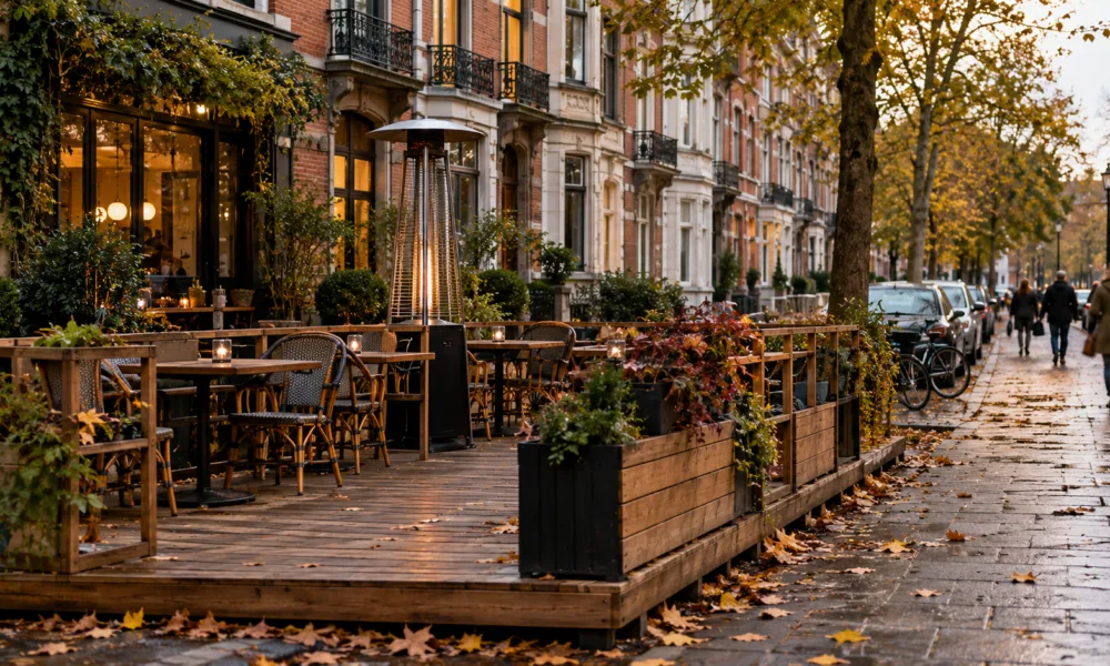 Tarasy kawiarni i restauracji w Brukseli mogą zostać na całą zimę – nowe przepisy szykuje sekretarz stanu Audrey Henry, gminy mają być wyrozumiałe