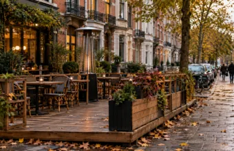 Tarasy kawiarni i restauracji w Brukseli mogą zostać na całą zimę – nowe przepisy szykuje sekretarz stanu Audrey Henry, gminy mają być wyrozumiałe