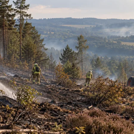 Prowincja Luksemburg chce być gotowa na pożary lasów do lata 2027 r. – program „Lux response”, rolnicy i wolontariusze mają pomagać strażakom według jasnych zasad
