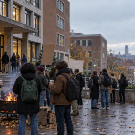 Kampus Solbosch ULB częściowo zablokowany w czwartek 22 października – zajęcia się odbyły, protest przeciw podwyżce czesnego do 1 194 euro