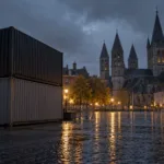 Pokazy „Figure de style” w Tournai odwołane w piątek 23 i sobotę 24 października – wideomapping i taniec przegrały z prognozą wiatru do 90 km/h