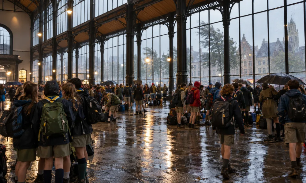 Dzień Ruchu Młodzieżowego w piątek 23 października bez imprez w Leuven i Tienen – sztorm Austen, w Hasselt, Roeselare i Ostendzie obchody pod dachem