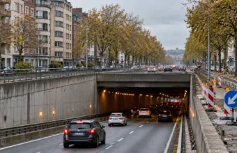 Remont tunelu Mayence na obwodnicy R9 w Charleroi od marca 2027 r. – dwa lata prac za 12 milionów euro, całkowite zamknięcia tylko nocą