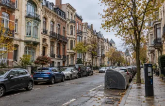 Schaerbeek przyjął nowy plan parkowania – 15 darmowych kodów dla gości rocznie na gospodarstwo, karta dla opiekunów za 99 euro, walka z nielegalnymi garażami
