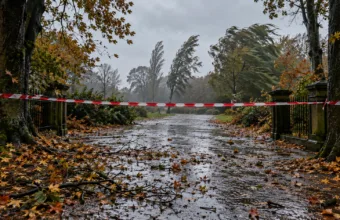 Sztorm Austen we Flandrii – Gandawa zakazuje wstępu do parków i na cmentarze od godz. 15.00 do 22.00, domeny prowincjonalne zamknięte, w Ostendzie bez wesołego miasteczka