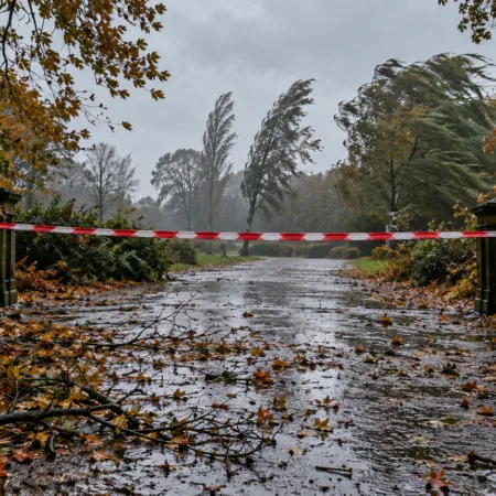 Sztorm Austen we Flandrii – Gandawa zakazuje wstępu do parków i na cmentarze od godz. 15.00 do 22.00, domeny prowincjonalne zamknięte, w Ostendzie bez wesołego miasteczka
