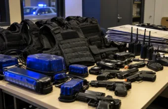Fałszywi policjanci z kogutem i syreną zatrzymani w okolicach Liège – mieli przygotowywać kolejny carjacking, śledczy przypisują im około 20 przestępstw