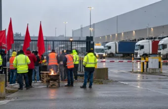 Wszyscy pracownicy Maersk w Willebroek strajkują w piątek 23 października – robotnicy chcą takiej samej premii jak pracownicy umysłowi, ponad 3 000 euro rocznie