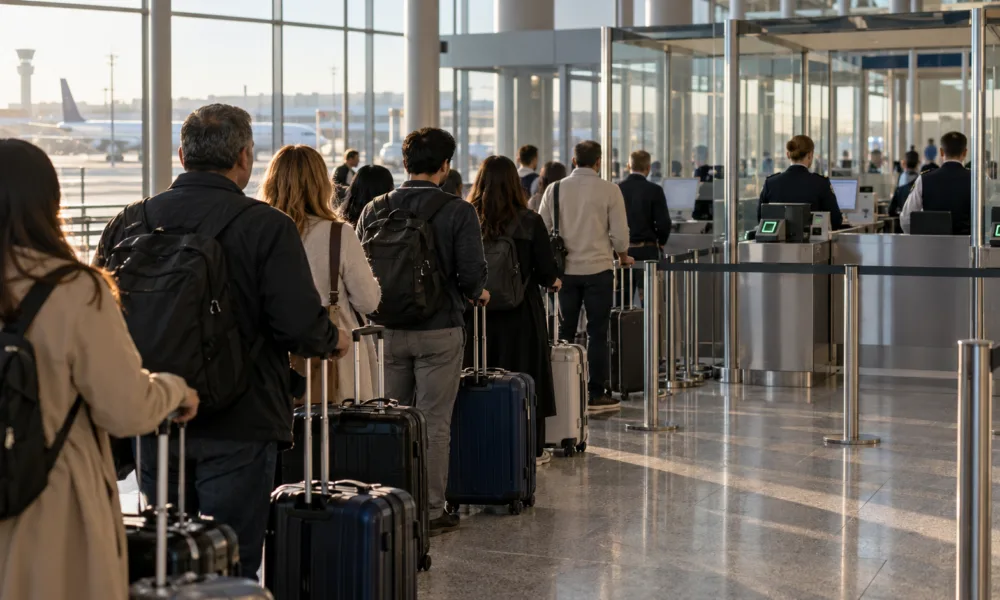 Brussels Airport dokłada stanowiska kontroli granicznej – po kolejkach sięgających pięciu godzin przez nowy system EES