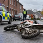Trzy lata więzienia w zawieszeniu z dozorem dla motocyklisty z Binche – na crossie bez tablic ranił policjanta, potem pobił przechodnia