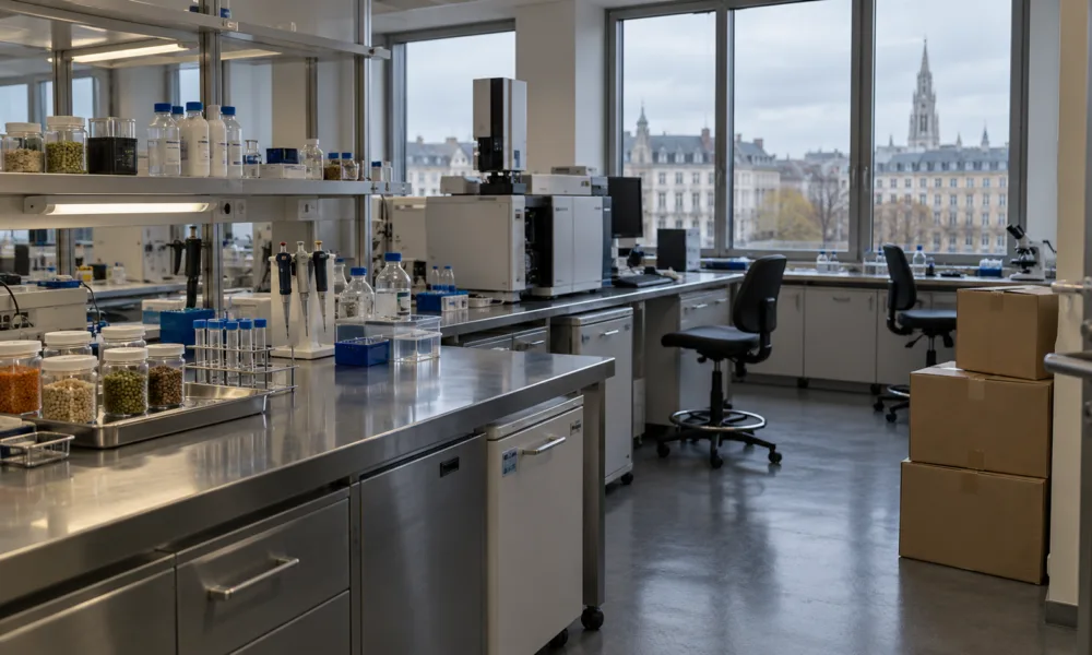 Region Stołeczny Brukseli likwiduje centrum ekspertyz żywnościowych Brucefo – budynek z laboratorium na sprzedaż, niepewna przyszłość około 15 pracowników