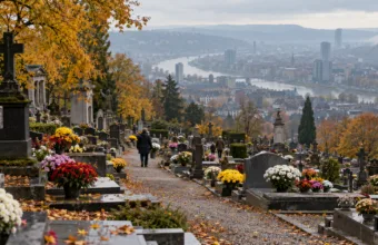 Wszystkich Świętych na cmentarzach w Liège – od poniedziałku 26 października zakaz wjazdu samochodów, darmowe busy dla seniorów, cmentarz Souverain-Wandre znów otwarty