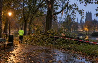 Gandawa znów apeluje po sztormie Austen: z dala od drzew w sobotę wieczorem i w nocy na niedzielę 25 października – we Flandrii Wschodniej zakaz pompowania wody nadal w 100 strefach