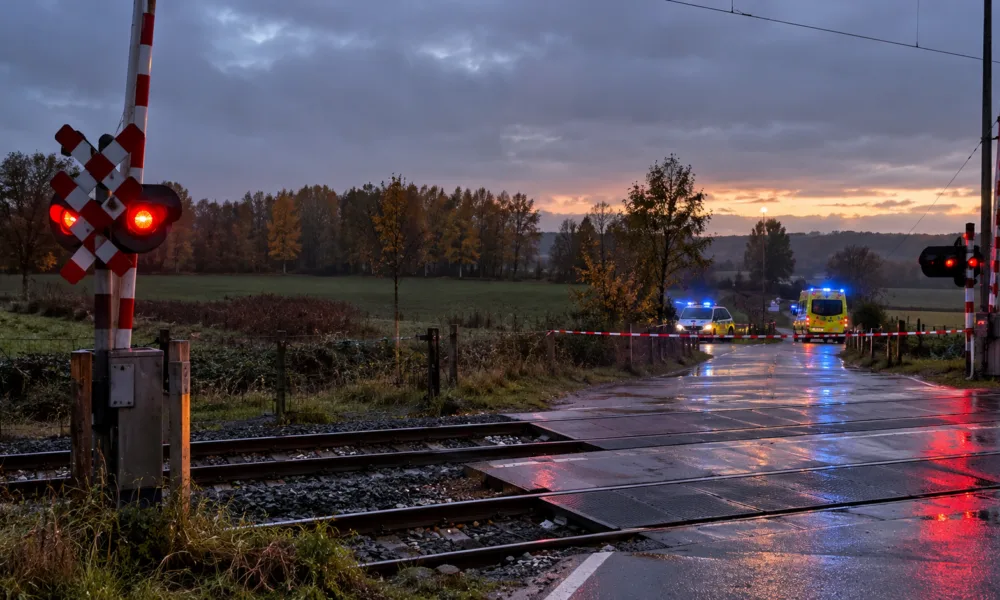 Młody motocyklista zginął potrącony przez pociąg w Grez-Doiceau – na autostradzie E19 w Loenhout siedem osób lekko rannych