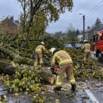 Niż Boelo oficjalnie drugim sztormem w dwa dni – 64 interwencje straży pożarnej w Brukseli, 130 w Brabancji Walońskiej, w okolicach Charleroi zalane domy