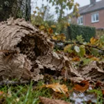 Sztormy strąciły gniazda szerszeni azjatyckich – dziesiątki zgłoszeń, ochotnicy apelują: nie zbierać resztek gniazd samodzielnie