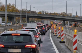 Na obwodnicy Antwerpii w stronę Holandii tylko jeden pas od piątku 30 października do niedzieli 1 listopada – Vlaams Verkeerscentrum ostrzega przed długimi korkami