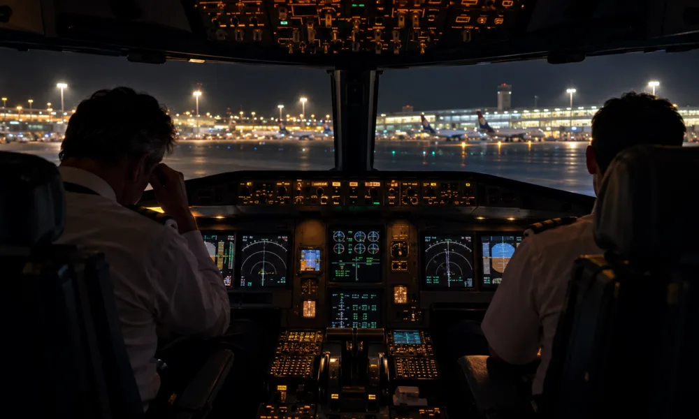 Połowa pilotów w Europie przyznaje, że latała zbyt zmęczona – w badaniu wzięło udział 240 pilotów z Belgii