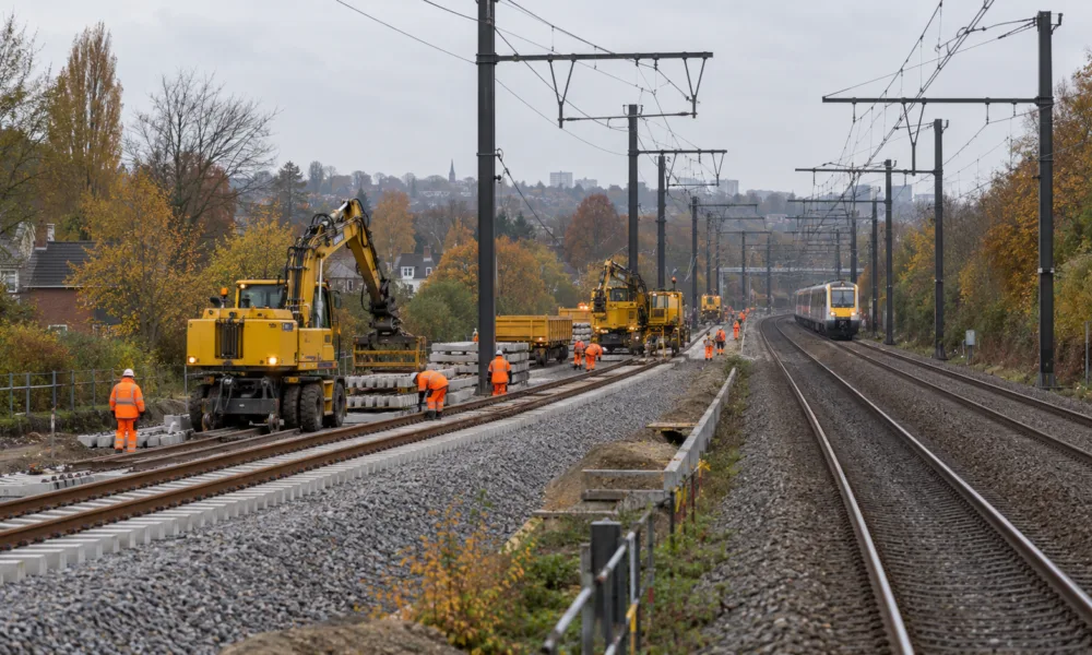 RER do Ottignies ma być gotowy w połowie grudnia, do Nivelles jeszcze przez lata – w Linkebeek konsultacje publiczne do 30 października