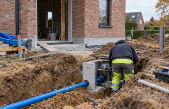 Nowe przyłącze wody we Flandrii – w jednej gminie około 1 270 euro, w innej prawie 1 700 euro, różnica sięga 33 procent
