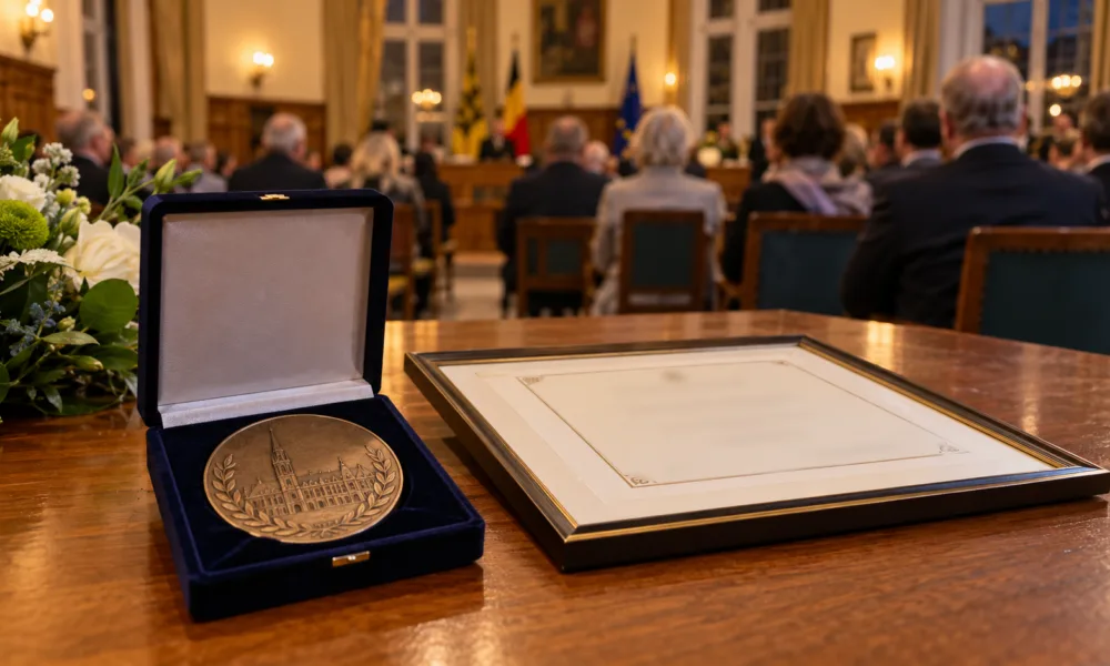 25-latek z Vichte wyciągnął mężczyznę z płonącego domu – Yaron Tack odznaczony brązowym medalem Carnegie Hero Fund
