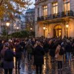 Około stu osób protestowało przed konsulatem Francji w Brukseli po zamachu w Trappes – minuta ciszy dla zabitego 26-latka
