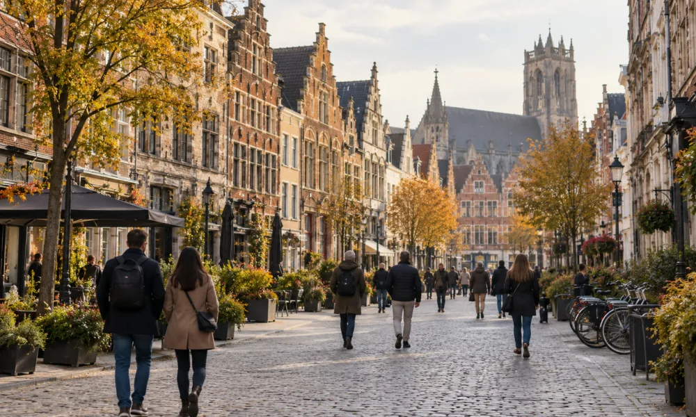 Dorosły mieszkaniec Belgii pokonuje pieszo średnio 500 km rocznie – chodzenie to drugi po samochodzie sposób przemieszczania się