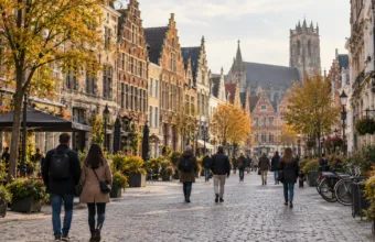 Dorosły mieszkaniec Belgii pokonuje pieszo średnio 500 km rocznie – chodzenie to drugi po samochodzie sposób przemieszczania się