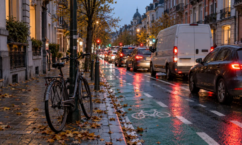 Rowerzysta pobity przez kierowcę furgonetki na Schaerbeek prawdopodobnie straci wzrok w lewym oku – „Nie dam się wypędzić z ulicy”