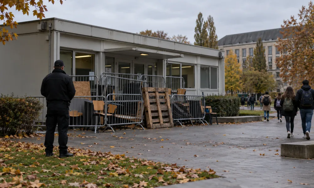 Studenci okupują budynek P1 na kampusie Solbosch ULB – odwołane zajęcia językowe, budynek może być nieużywany do końca semestru