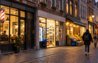 Aalst wprowadza zezwolenia dla fryzjerów, nocnych sklepów i minimarketów – miasto chce utrudnić pranie pieniędzy