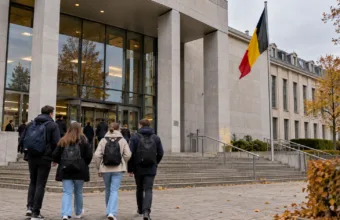 Upadek studentki z tarasu koła Cercle de Droit w Louvain-la-Neuve – sześciu studentów bez kary, ale z obowiązkiem odszkodowania