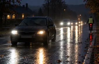 Co piąty samochód z niesprawnymi lub źle ustawionymi światłami – Touring apeluje o kontrolę oświetlenia na jesień