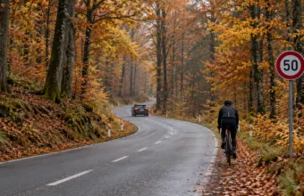 Las Anlier: od 1 listopada ograniczenie prędkości do 50 km/h na drogach gminnych w pięciu gminach