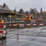 Przebudowa stacji Cambron-Casteau – przejazd kolejowy przy rue Notre-Dame zamknięty dla aut od 9 listopada, w weekendy autobusy zamiast pociągów Ath-Jurbise