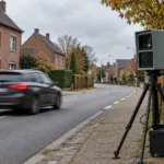 Prawie co czwarty kierowca za szybko na Vijverstraat w Huldenberg – 19 protokołów po kontroli prędkości strefy policji Voer en Dijle