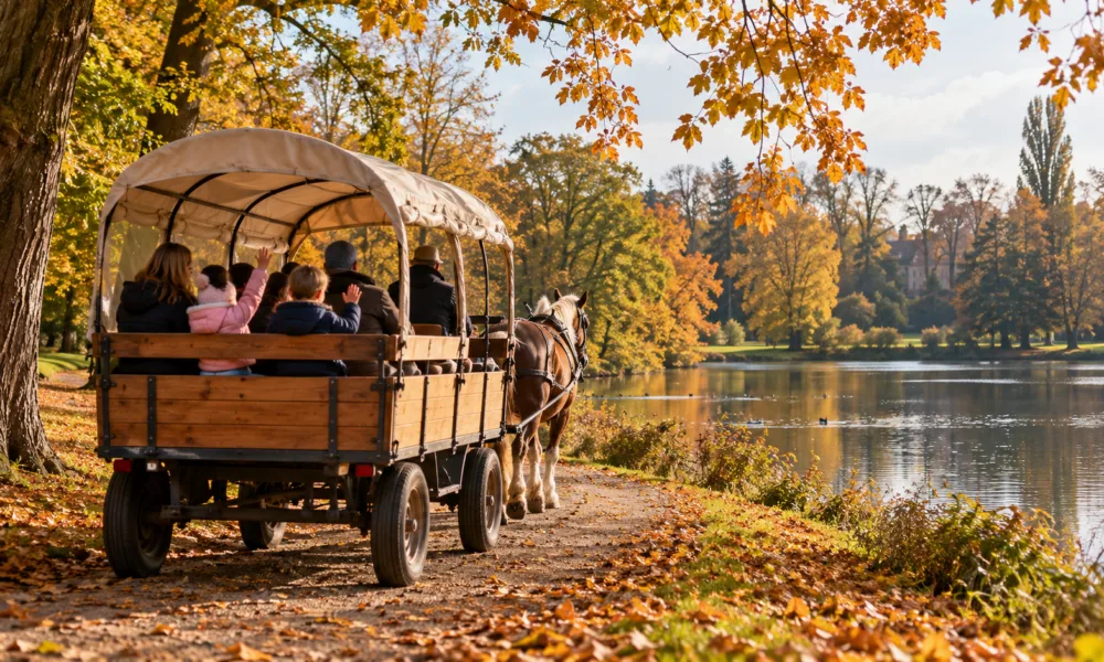 Darmowe atrakcje dla dzieci w ferie jesienne we Wschodniej Flandrii – wóz konny, spacer z pasterzem i halloweenowe poszukiwania