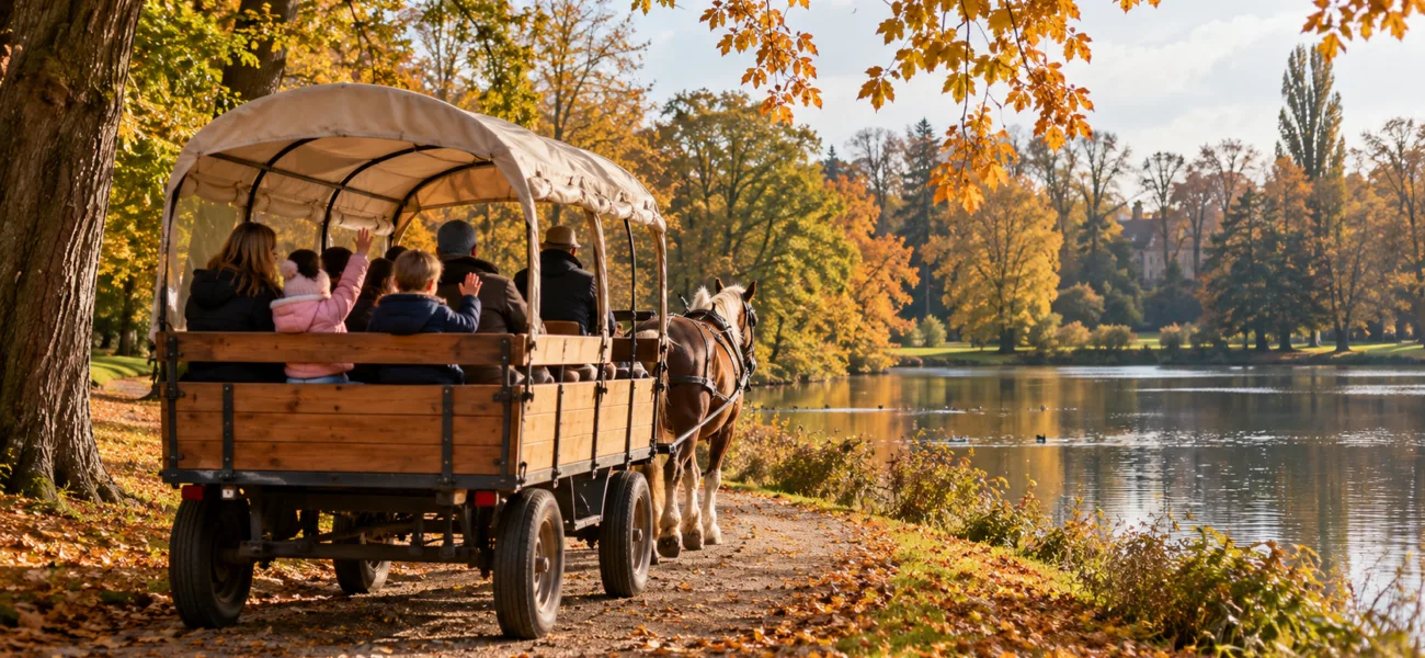 Darmowe atrakcje dla dzieci w ferie jesienne we Wschodniej Flandrii – wóz konny, spacer z pasterzem i halloweenowe poszukiwania