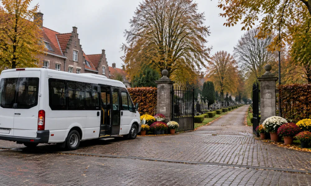 Darmowy bus na cmentarz Heimolen w Sint-Niklaas w weekend Wszystkich Świętych – kursuje od soboty 31 października do poniedziałku 2 listopada