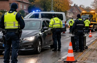 Kontrola drogowa w Herent przyniosła ponad 14 000 euro – zaległy podatek drogowy, nieopłacona opłata kilometrowa i jeden zajęty pojazd