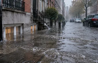 Co trzeci mieszkaniec Brukseli zagrożony zalaniem piwnicy – nowa interaktywna mapa ryzyka powodziowego Bruxelles Environnement