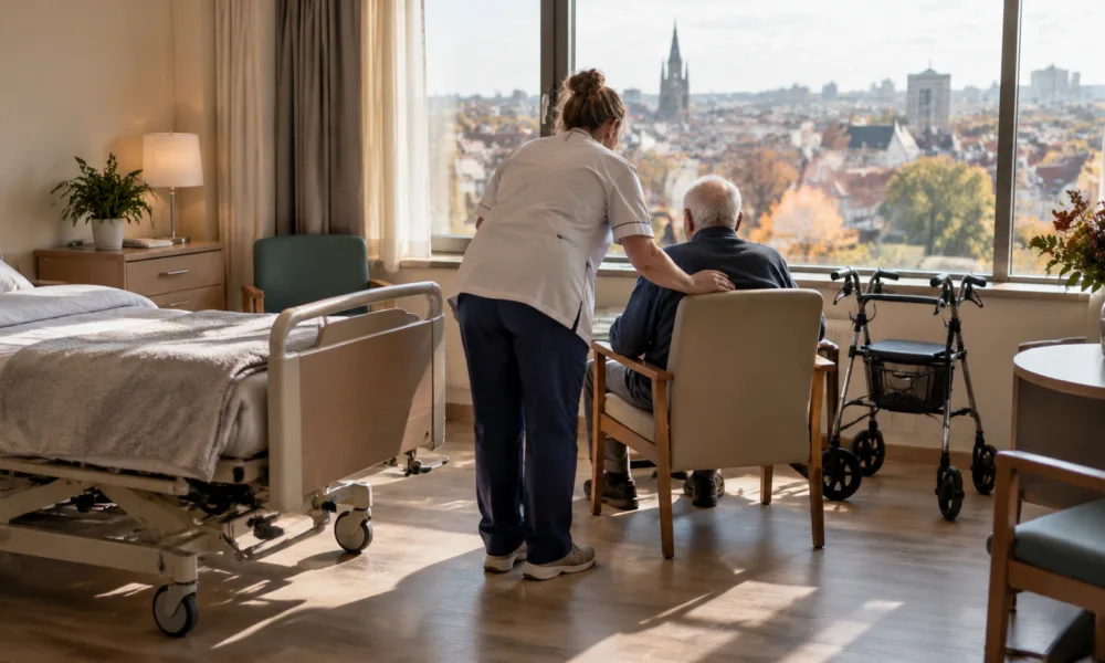 130 miejsc rekonwalescencji po pobycie w szpitalu w Brukseli – Iriscare podwaja finansowanie do 580 000 euro