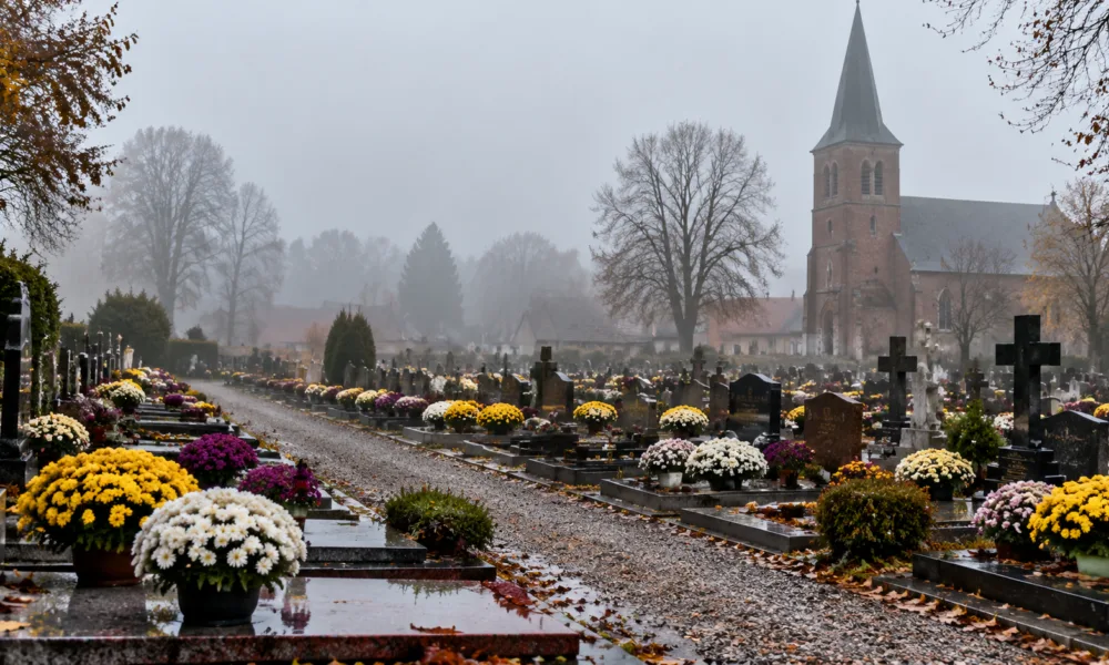 Pogoda na weekend Wszystkich Świętych w Belgii – szaro i chłodno, w niedzielę 1 listopada do 12 stopni, w poniedziałek przelotny deszcz