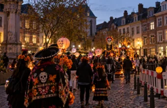 Procesja Día de Muertos w centrum Brukseli w sobotę 31 października – zamknięte ulice i zakazy parkowania na Marolles