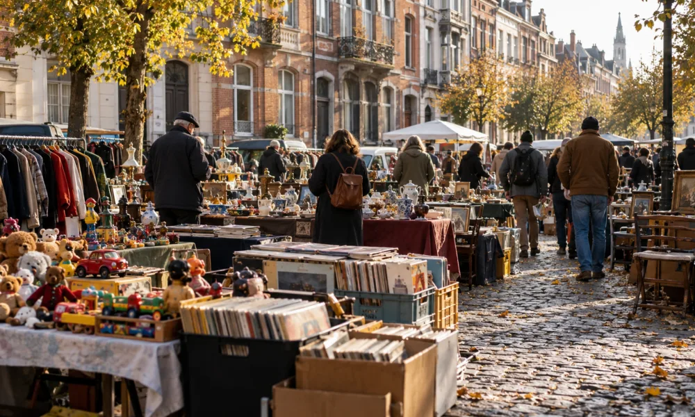 Pchle targi w Brukseli w niedzielę 18 października – Brussels Retro Market na Laeken, doroczna brocante na Koekelbergu i giełda kolekcjonerów w Woluwe Shopping