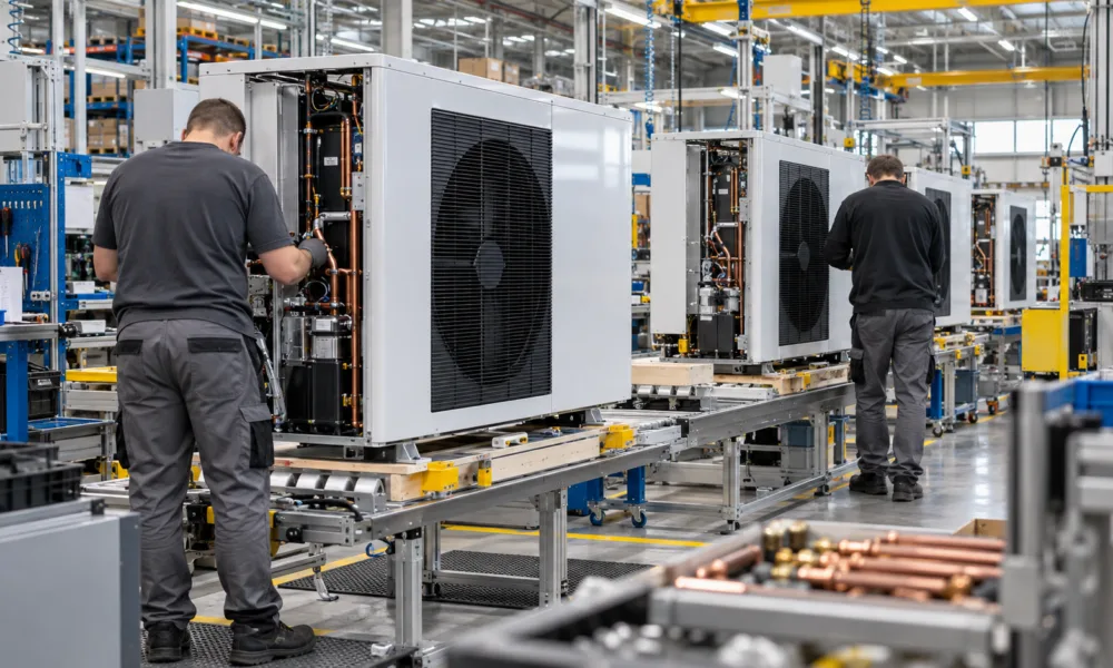 Daikin w Ostendzie rezygnuje z pracy zmianowej od 1 stycznia – około 720 pracowników straci dodatek 12,5 procent