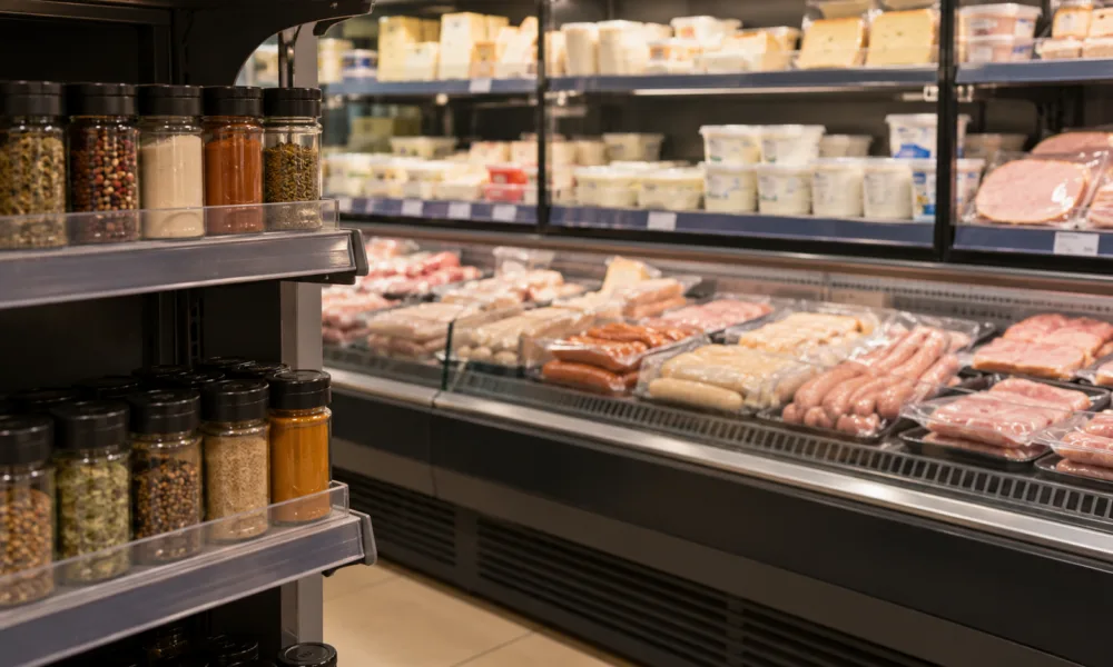 Wycofania produktów w Belgii – przyprawa Tandoori La Vie Claire, mięso do woka Jumbo, włoskie kiełbasy EMMEDUE i kozi twarożek Bioferme