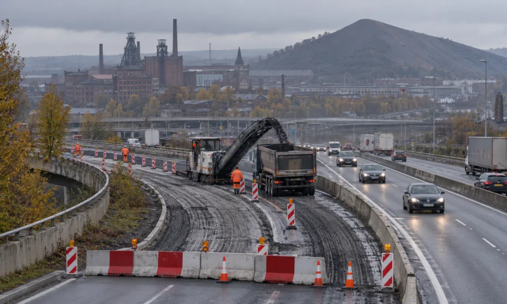 Utrudnienia na N90 w Charleroi od 19 października do 6 listopada – po kolei zamykane cztery zjazdy między R3 a R9