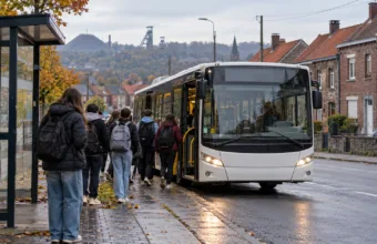 Autobus linii 41 między Mons a Maubeuge będzie kursował do 2033 r. – bilet za 2,80 euro, połowa pasażerów to studenci